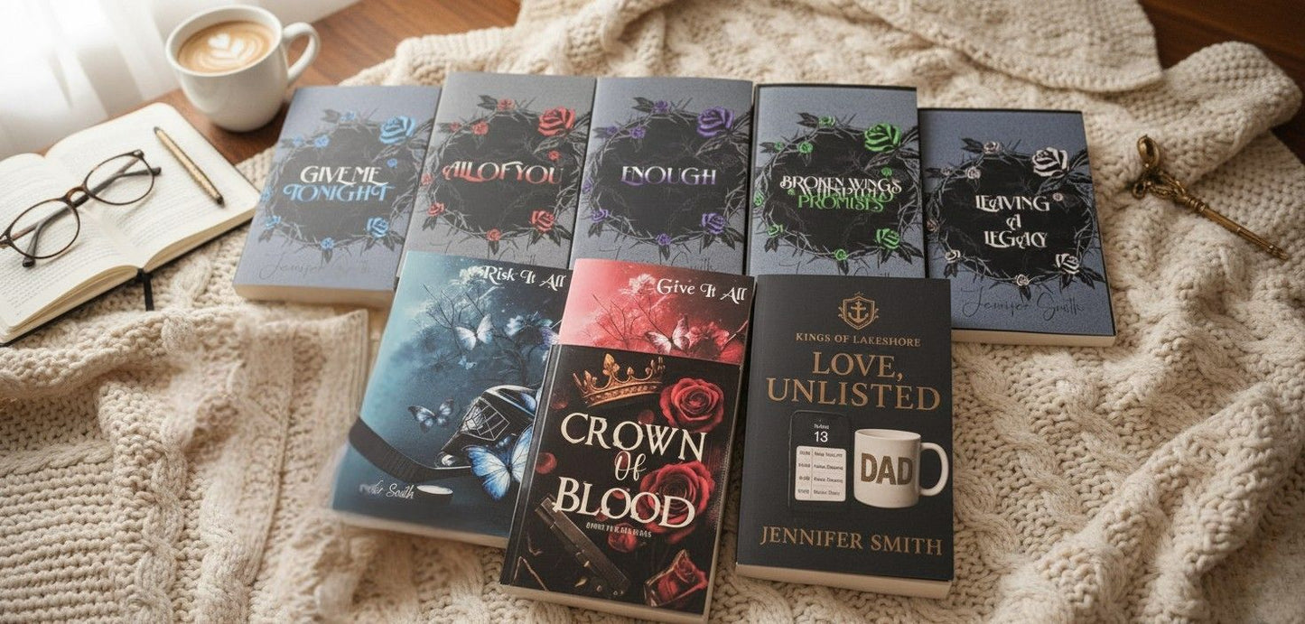 ULTIMATE AUTHOR'S WORLD SIGNED BUNDLE (9 BOOKS) | BLACK FRIDAY EXCLUSIVE