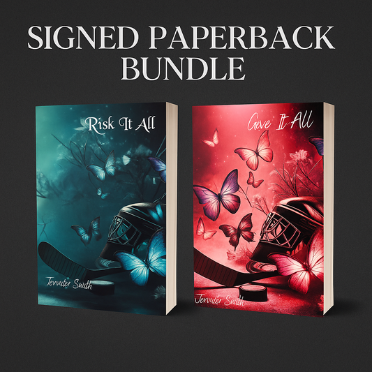 Mustang Hockey Romance Bundle – Risk It All & Give It All (Signed + Swag)