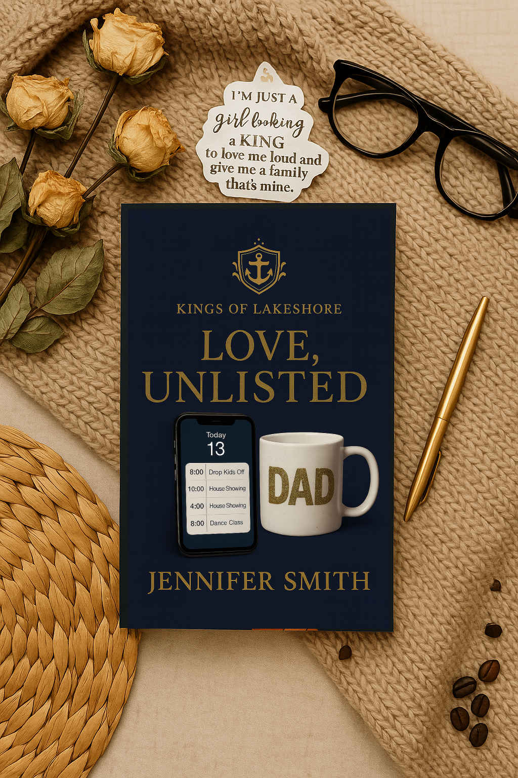 Signed Paperback – Love, Unlisted (Kings of Lakeshore #1) + Exclusive Stickers & Swag