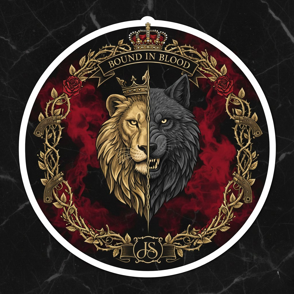 Crown Of Blood (Bound in Blood Book 1) Signed Paperback