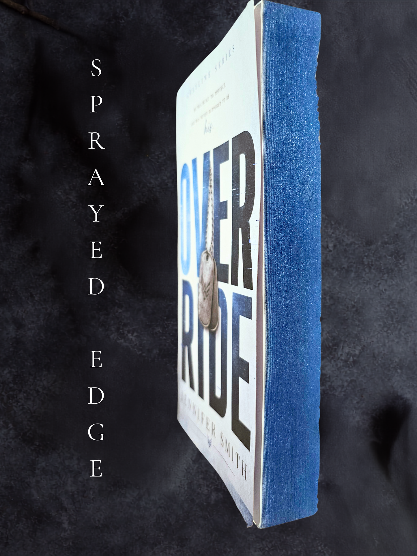 Override Signed Sprayed Edge Special Edition | Grayline Military Romantic Suspense